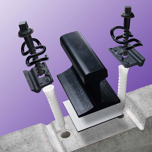 SKL clip rail fastening system